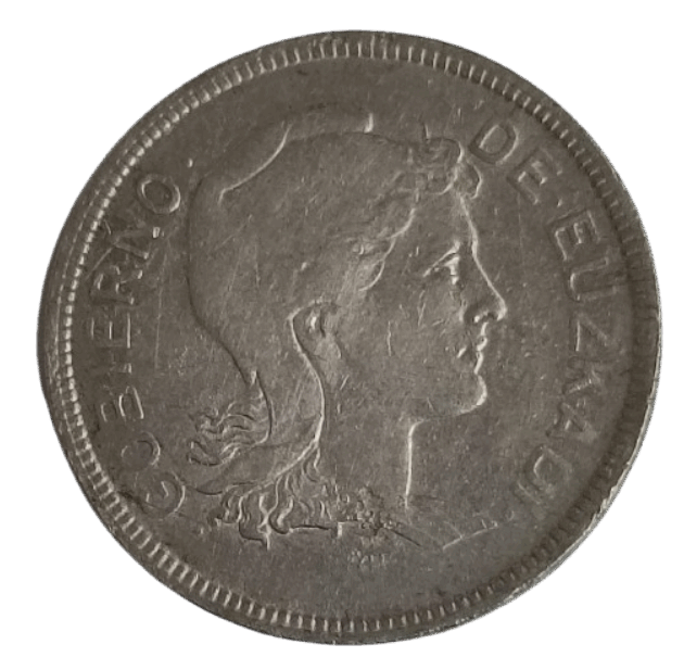 2 PESETAS GOBIERNO DE EUZKADI 1937