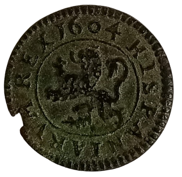 4 MARAVEDIES DE 1604 FELIPE III SEGOVIA