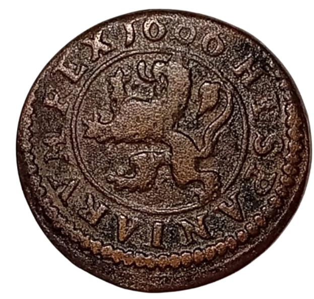 4 MARAVEDIES DE 1606 FELIPE III SEGOVIA