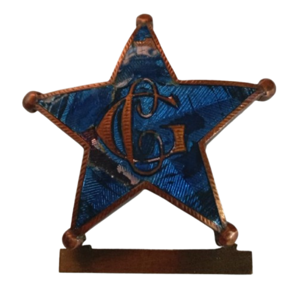 DISTINTIVO DE LA GUARDIA COLONIAL DE GUINEA ECUATORIAL 1908-1959