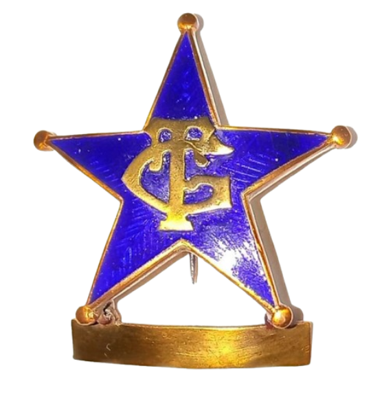 DISTINTIVO DE PERMANENCIA EN LA GUARDIA TERRITORIAL DE GUINEA ESPAÑOLA