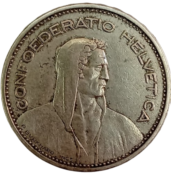 5 FRANCOS SUIZOS DE 1932