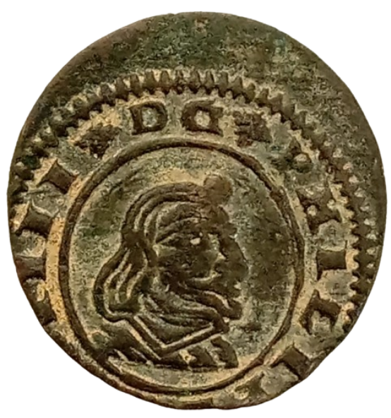 8 MARAVEDIES FELIPE IV 1662 GRANADA